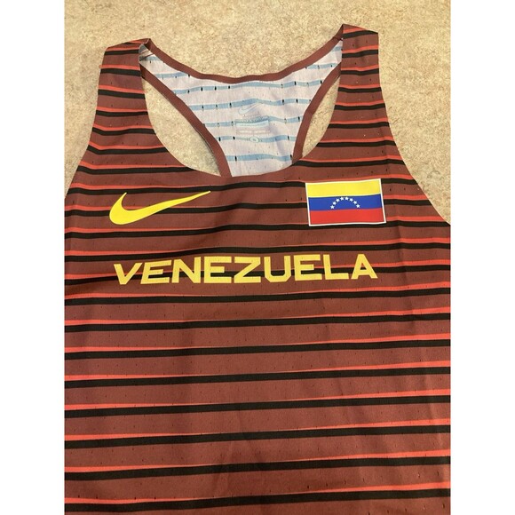 Nike Pro Elite Track Singlet Venezuela Red Olympic Women Size Small CI8142-XXX - Picture 5 of 10